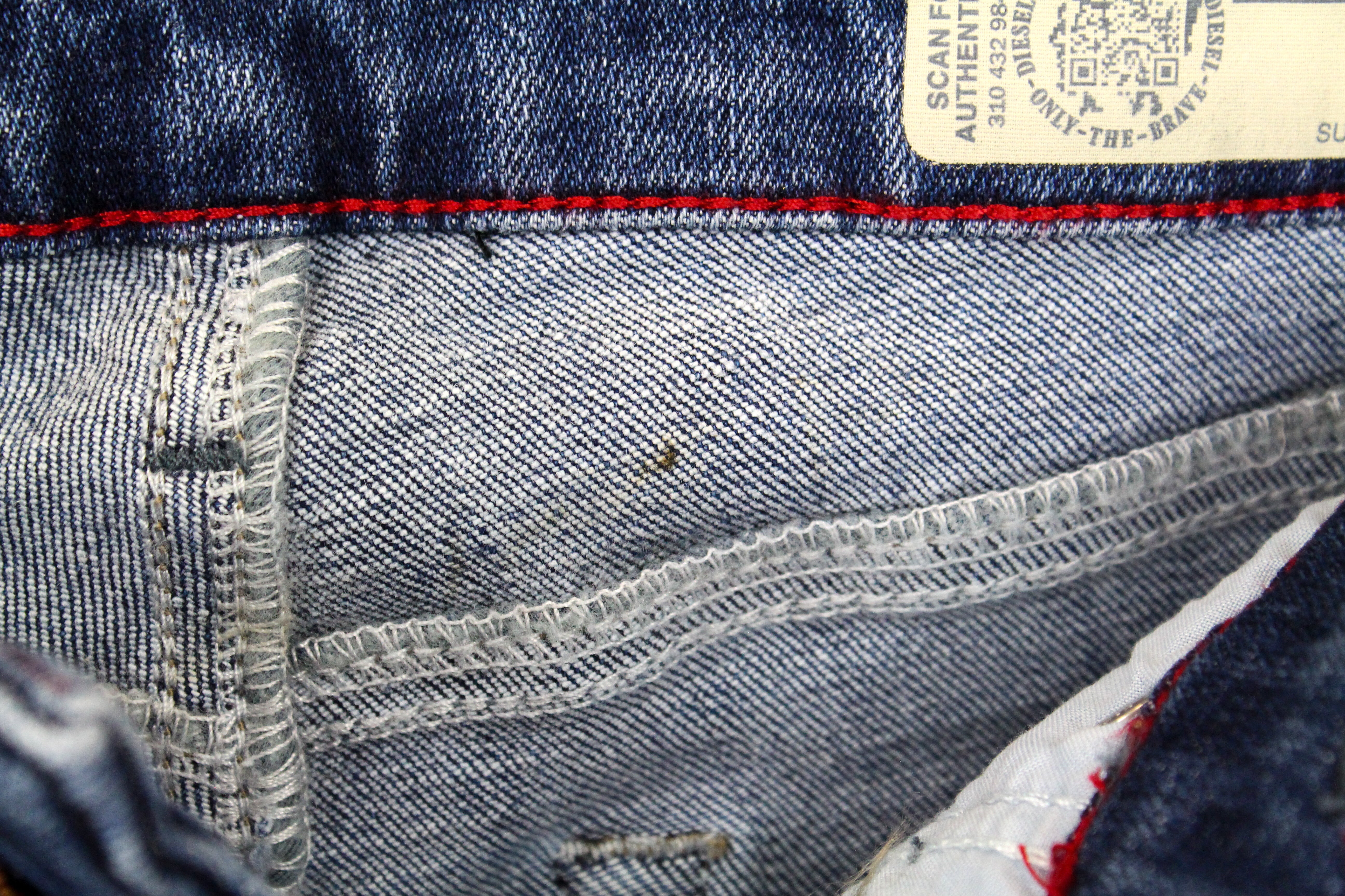 DIESEL Gracey 084GL Women's W26/L30 Skinny Distressed Low Waist Slim Jeans