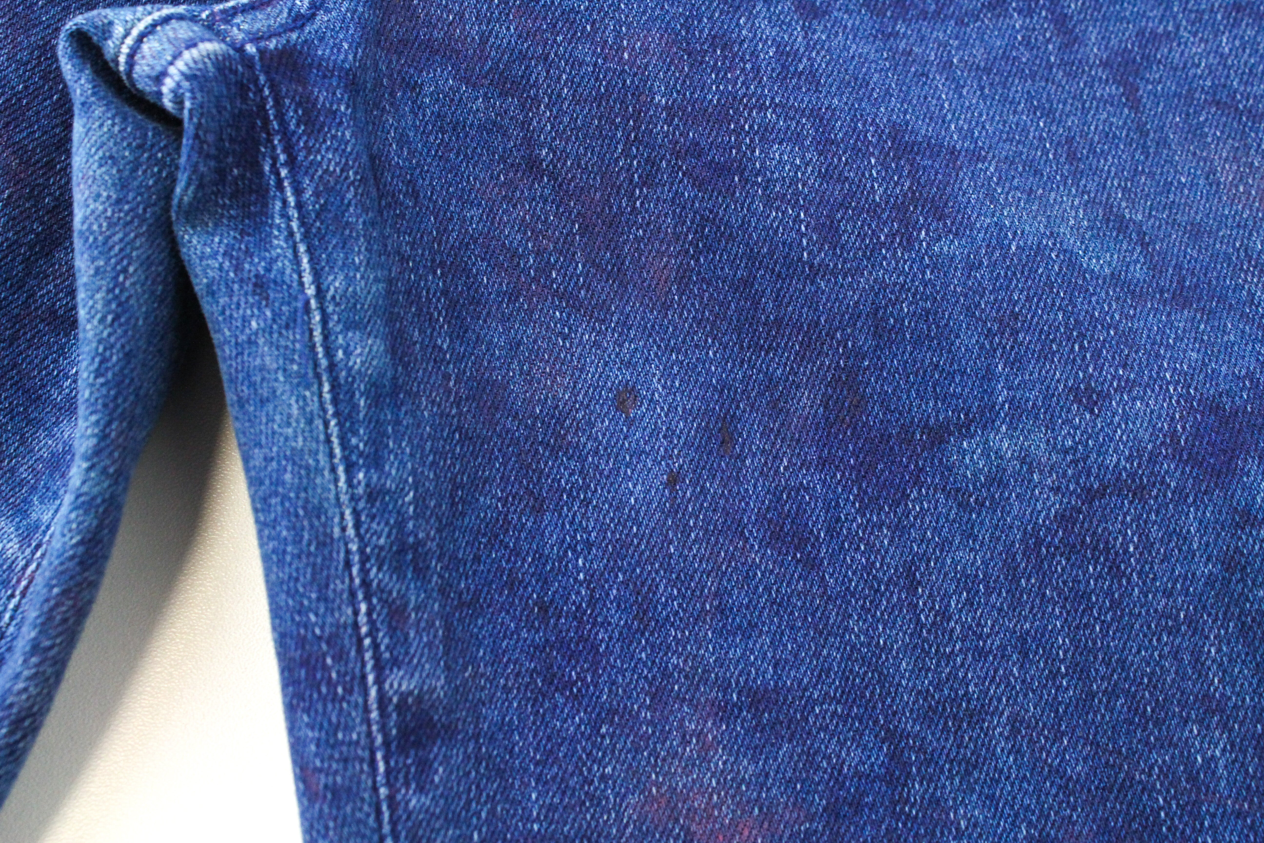 DENHAM Spray W28/L32 Women's Stretch Blue Jeans Washed Super Tight Fit