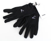 GYMSHARK Women Gloves L Sports Black High Stretch Lightweight Working Out