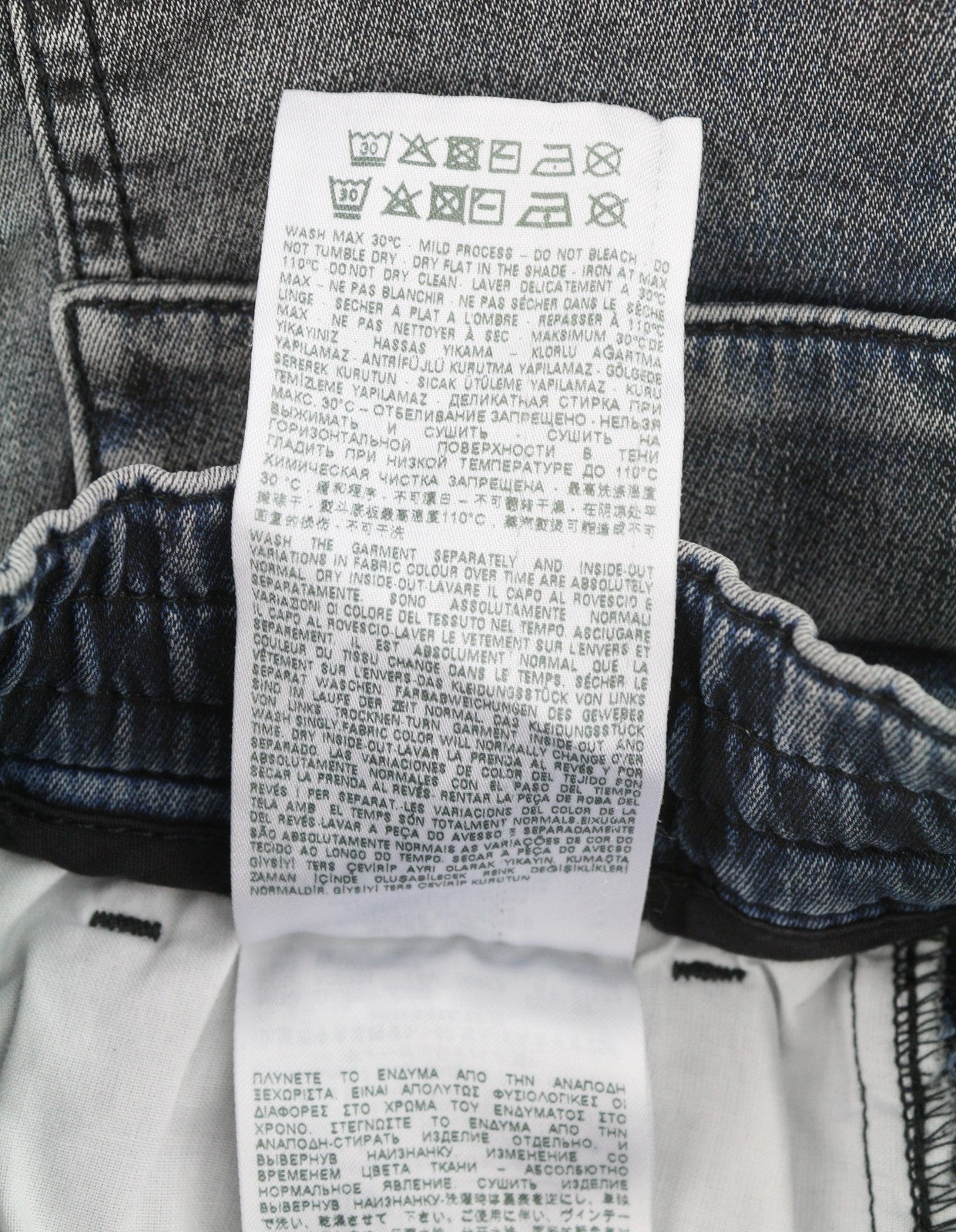 DIESEL D-Ursy Jogg 068EZ Women Jeans W26 Blue Whiskers Faded Cargo Denim RRP295