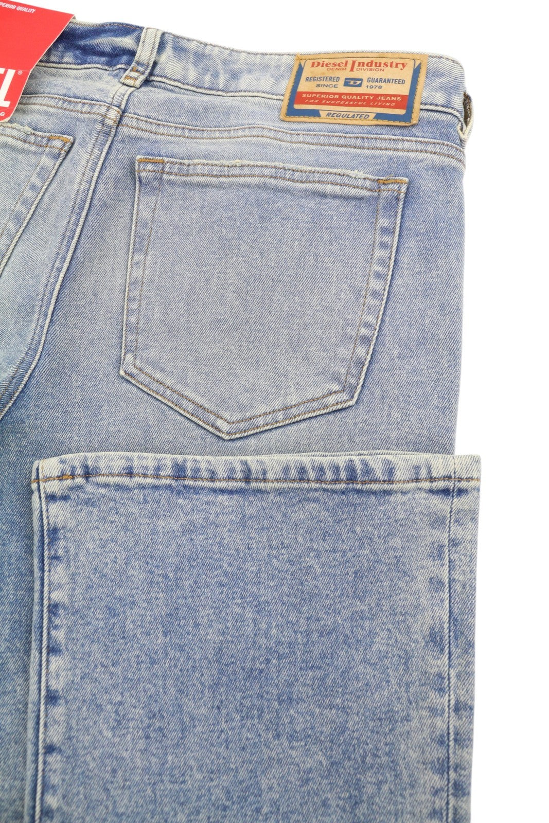 DIESEL 1969 D-Ebbey 09E86 Women Jeans W30/L32 Blue Faded Low Waist Bootcut Fit