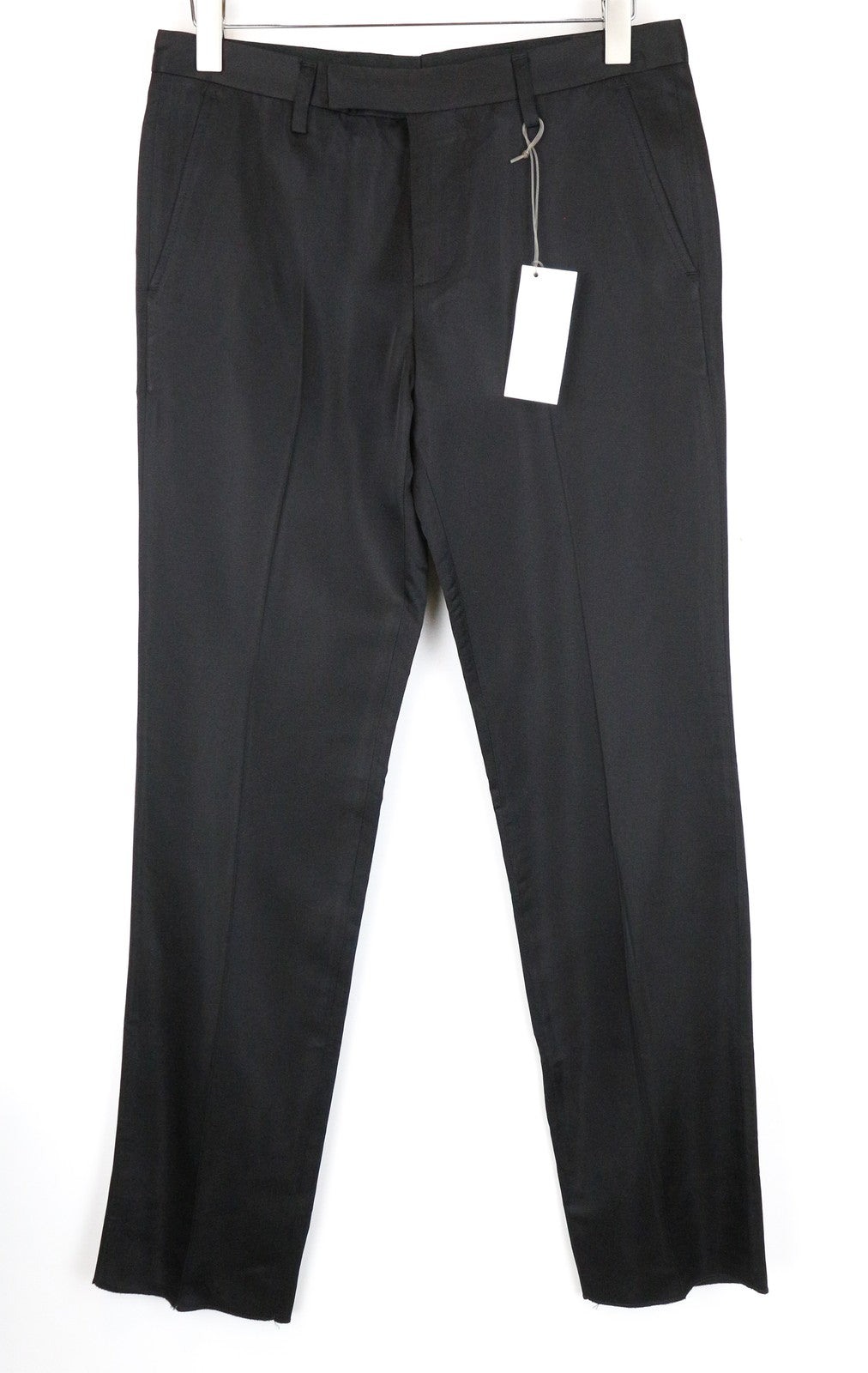 Schwarze Twill-Hose