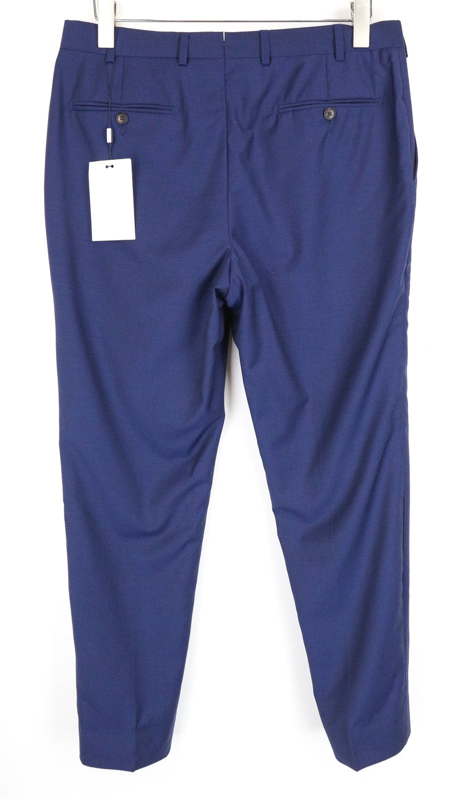 SUITSUPPLY Sienna Men Trousers UK38S Wool Mohair Lined Melange Pleated Classic