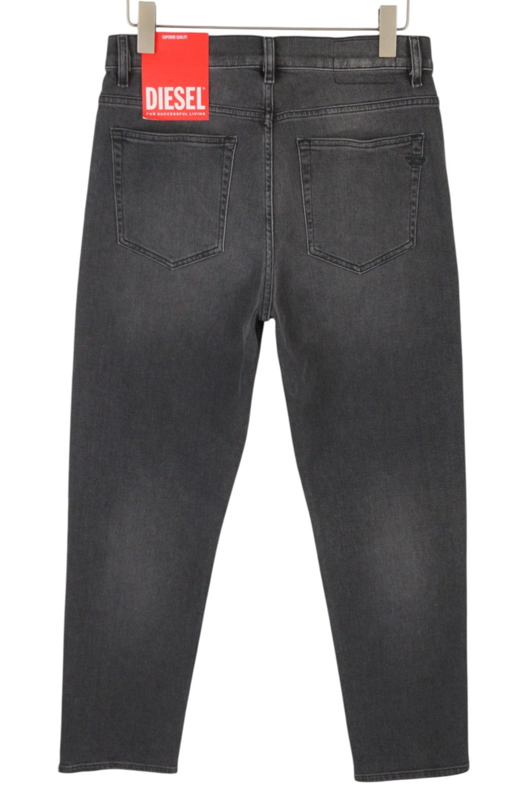 DIESEL 2020 D-Viker 09E94 Men Jeans W30/L32 Grey Faded Regular Straight Leg