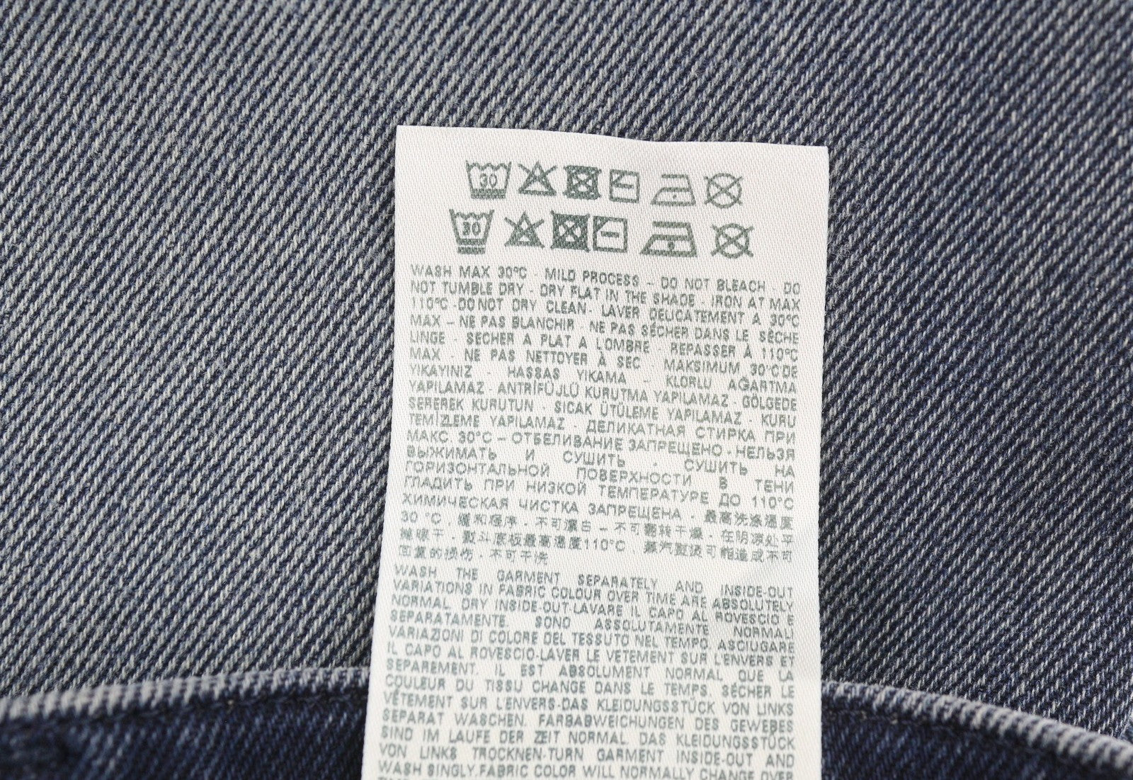 DIESEL 1956 D-Tulip 09G40 Women Jeans W30/L30 Regular Straight Leg High Waist