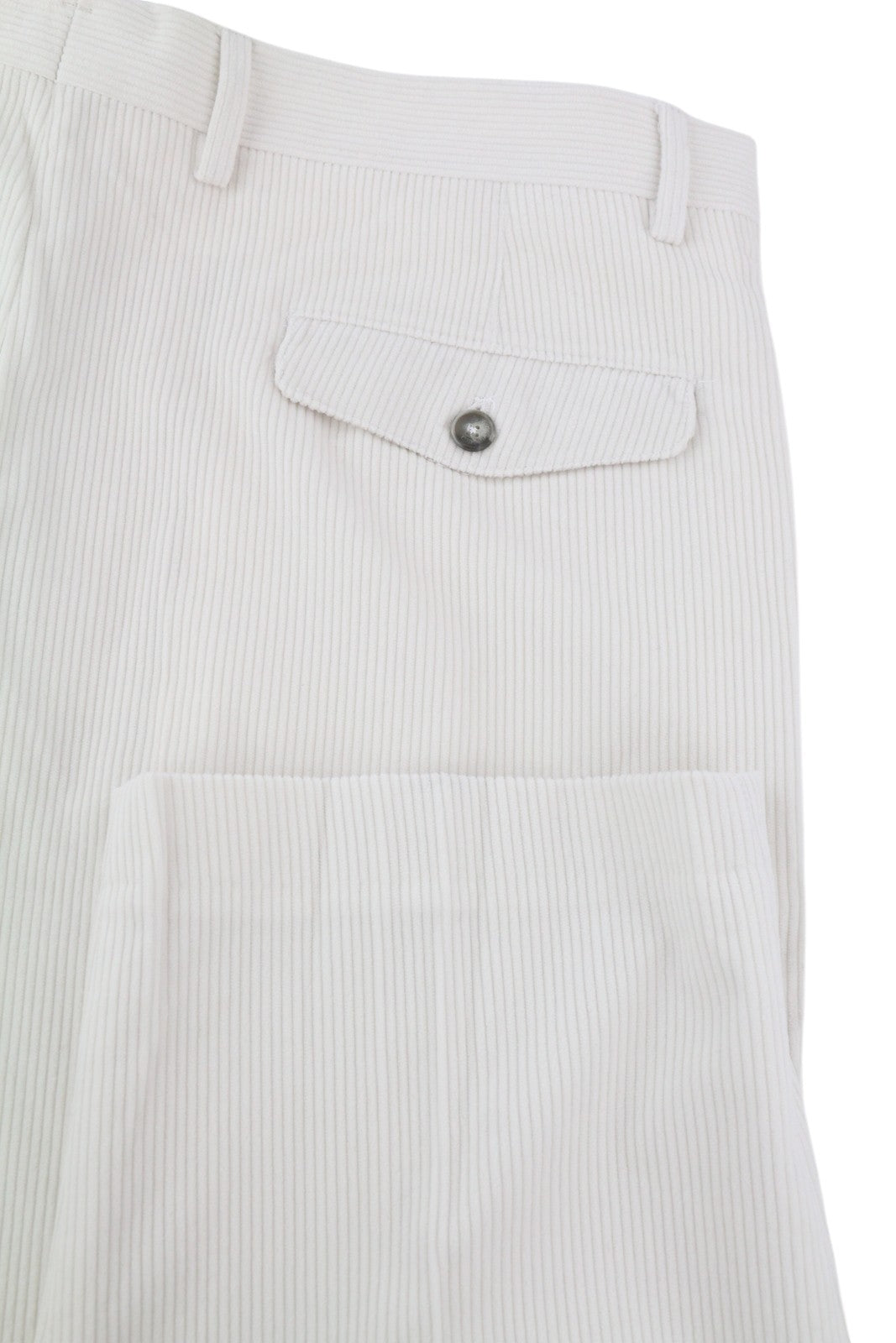 TOMMY HILFIGER Rock Velvet Lardini Men Trousers W38 Corduroy Pleated RRP139