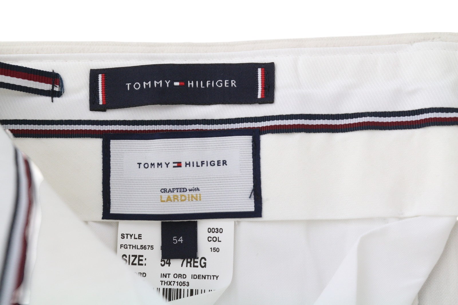 TOMMY HILFIGER Rock Velvet Lardini Men Trousers W38 Corduroy Pleated RRP139