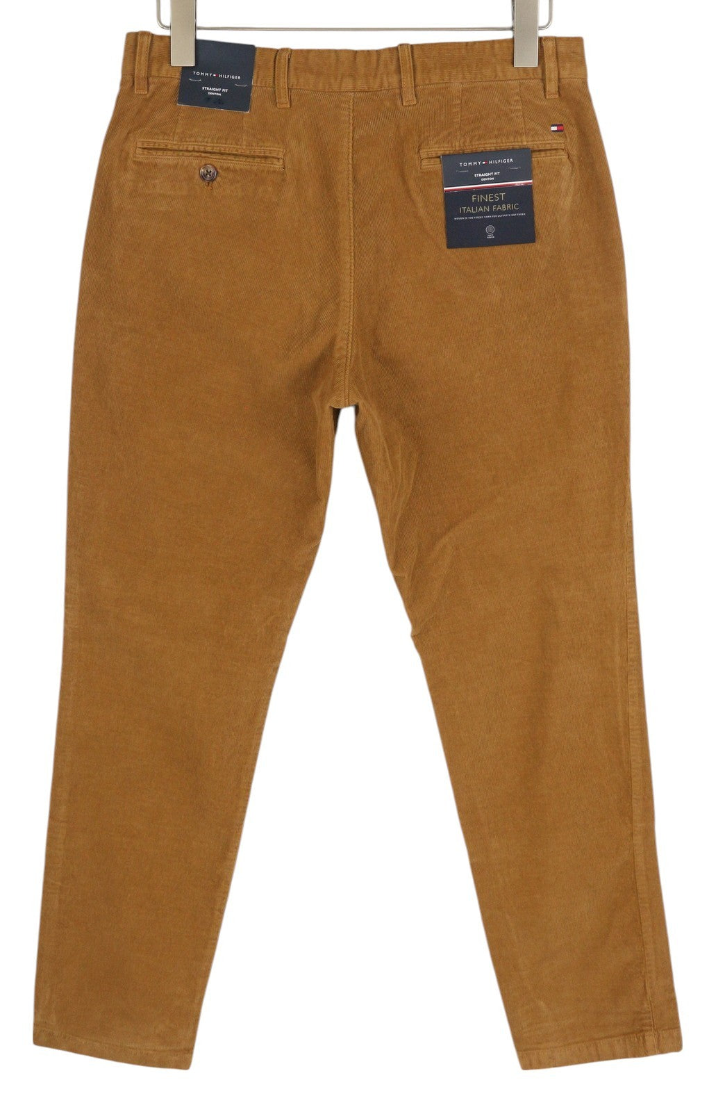 TOMMY HILFIGER Denton Chino Corduroy Men Trousers W35/L34 Straight Fit RRP139