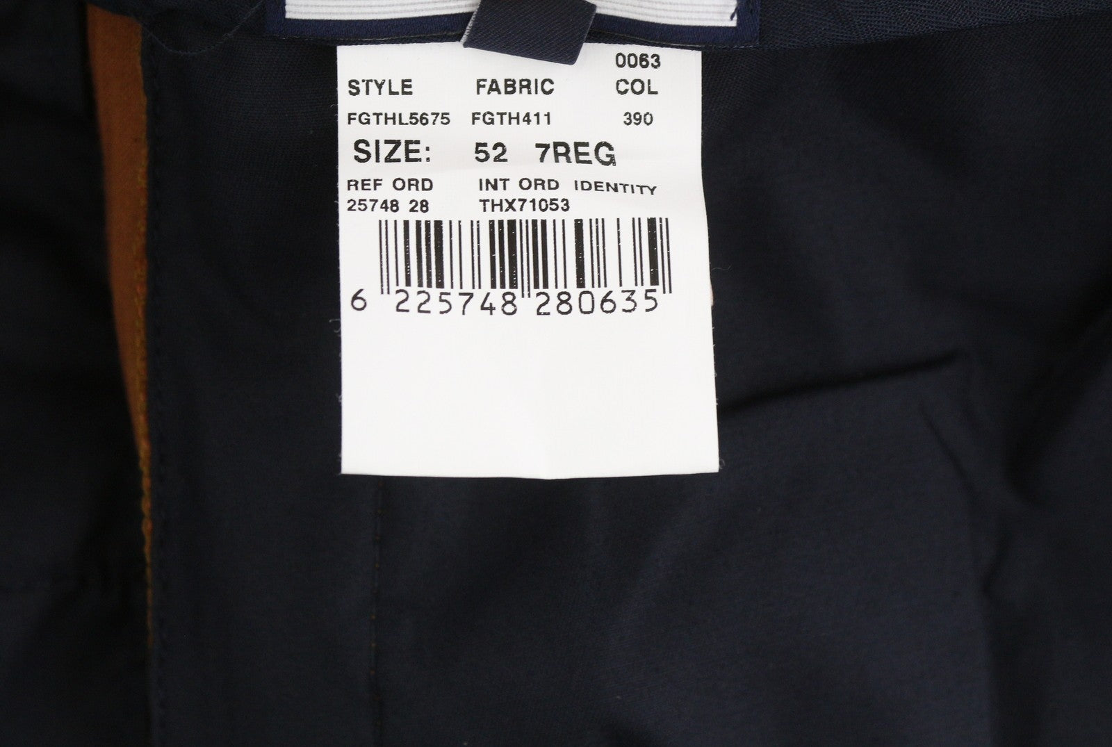 TOMMY HILFIGER Rock Velvet Lardini Men Trousers W35 Corduroy Pleated RRP139