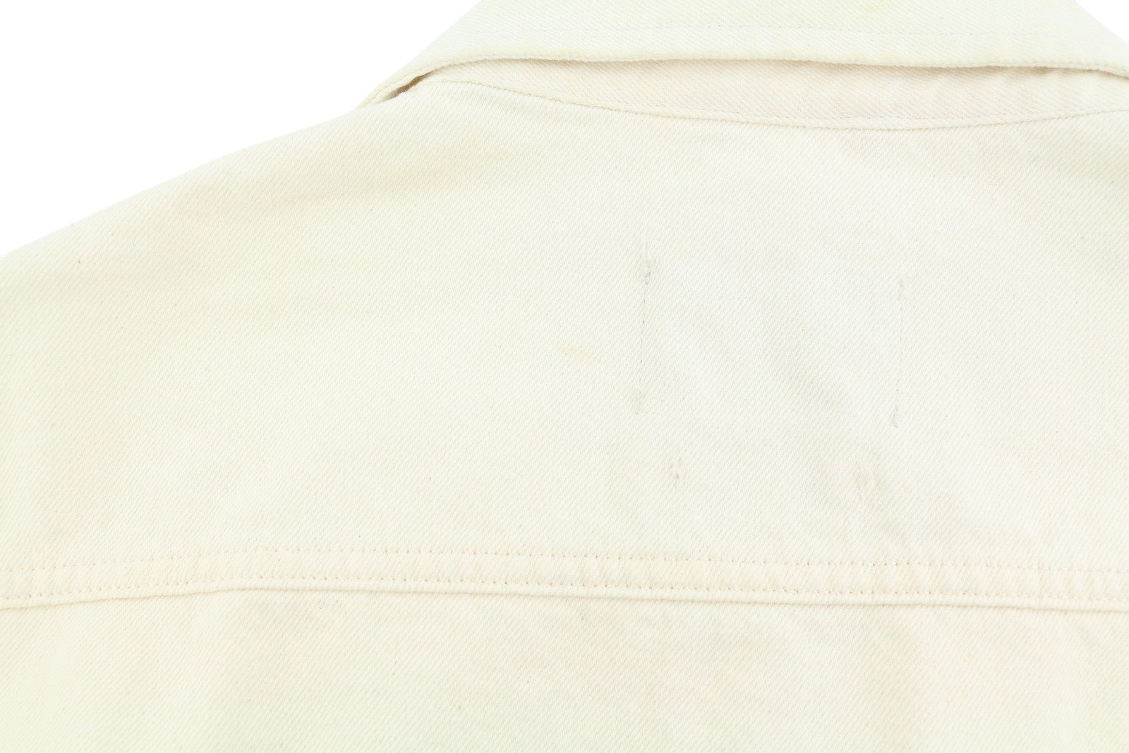 SCOTCH & SODA Highway Of Hope Men Jacket M Beige Button-Up Unlined Spread Denim