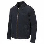 SCOTCH & SODA Men Jacket M Dark Grey Corduroy Full Zip Spread Lightweight
