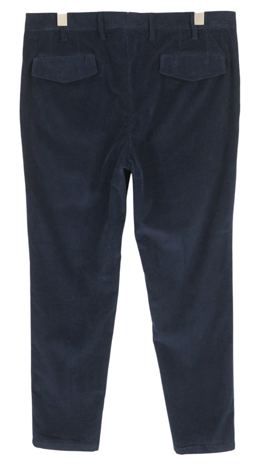 TOMMY HILFIGER Rock Velvet Cashmere Men Trousers W36 Blue Corduroy Slim Fit