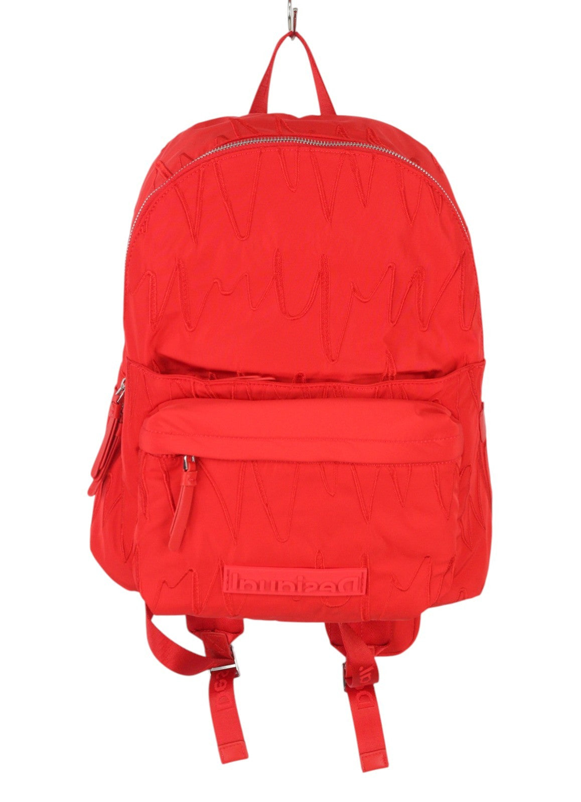 DESIGUAL Back B Bolis Mombasa Women Bag OS Red Embroidered Backpack