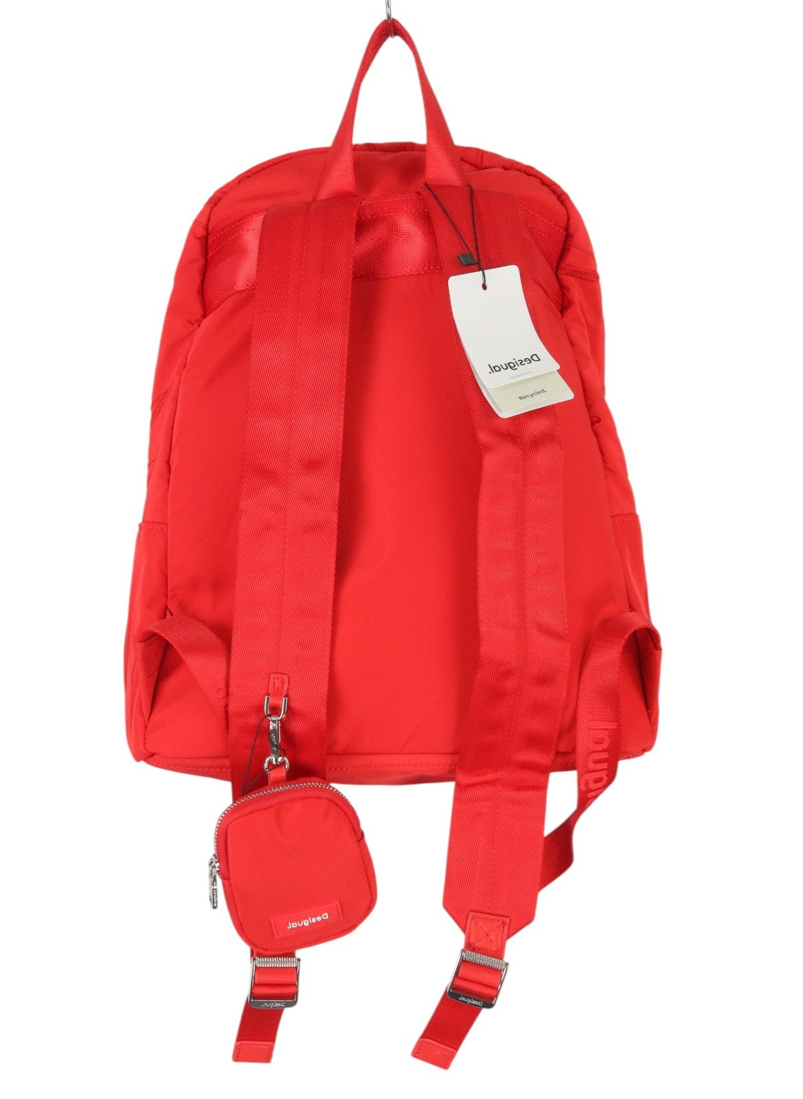 DESIGUAL Back B Bolis Mombasa Women Bag OS Red Embroidered Backpack