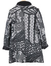 Grey Polyester Coat