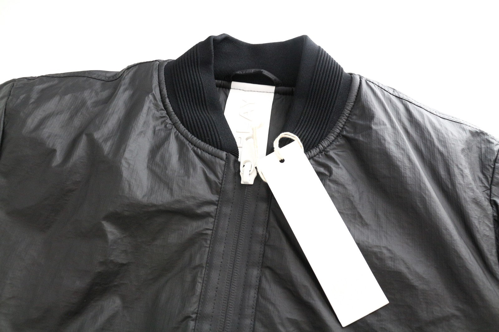 REPLAY Men Jacket S Black Lined Single-Breasted Zipped Logo Long Sleeved