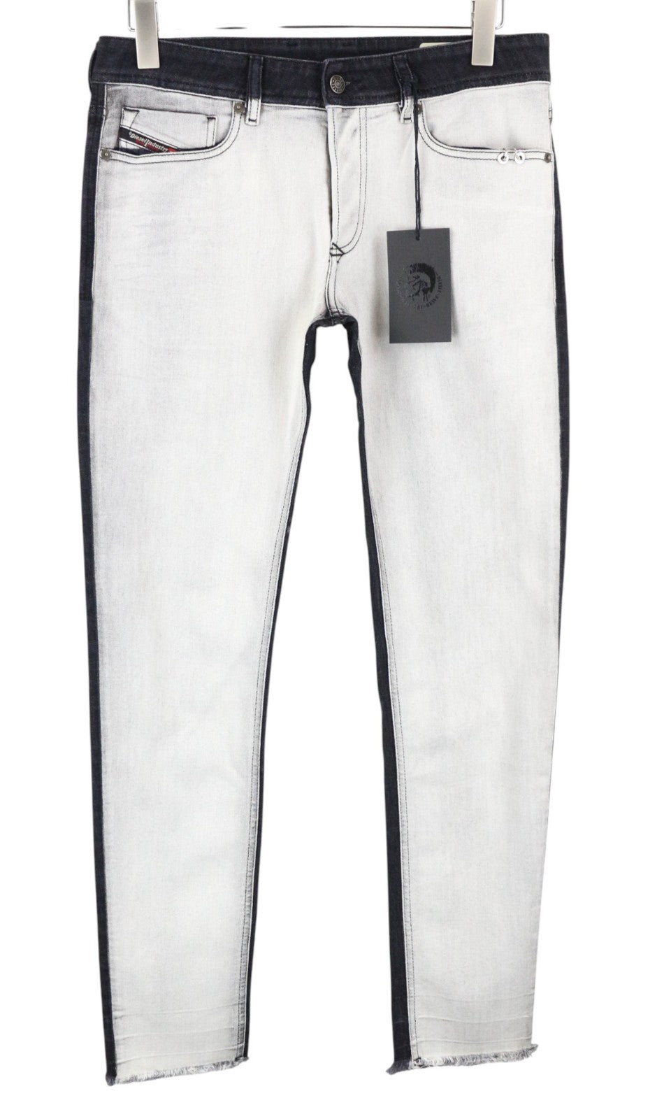 DIESEL Sleenker-X-SP 082AX Men Jeans W31/L32 Slim Skinny Cotton Stretch Grey