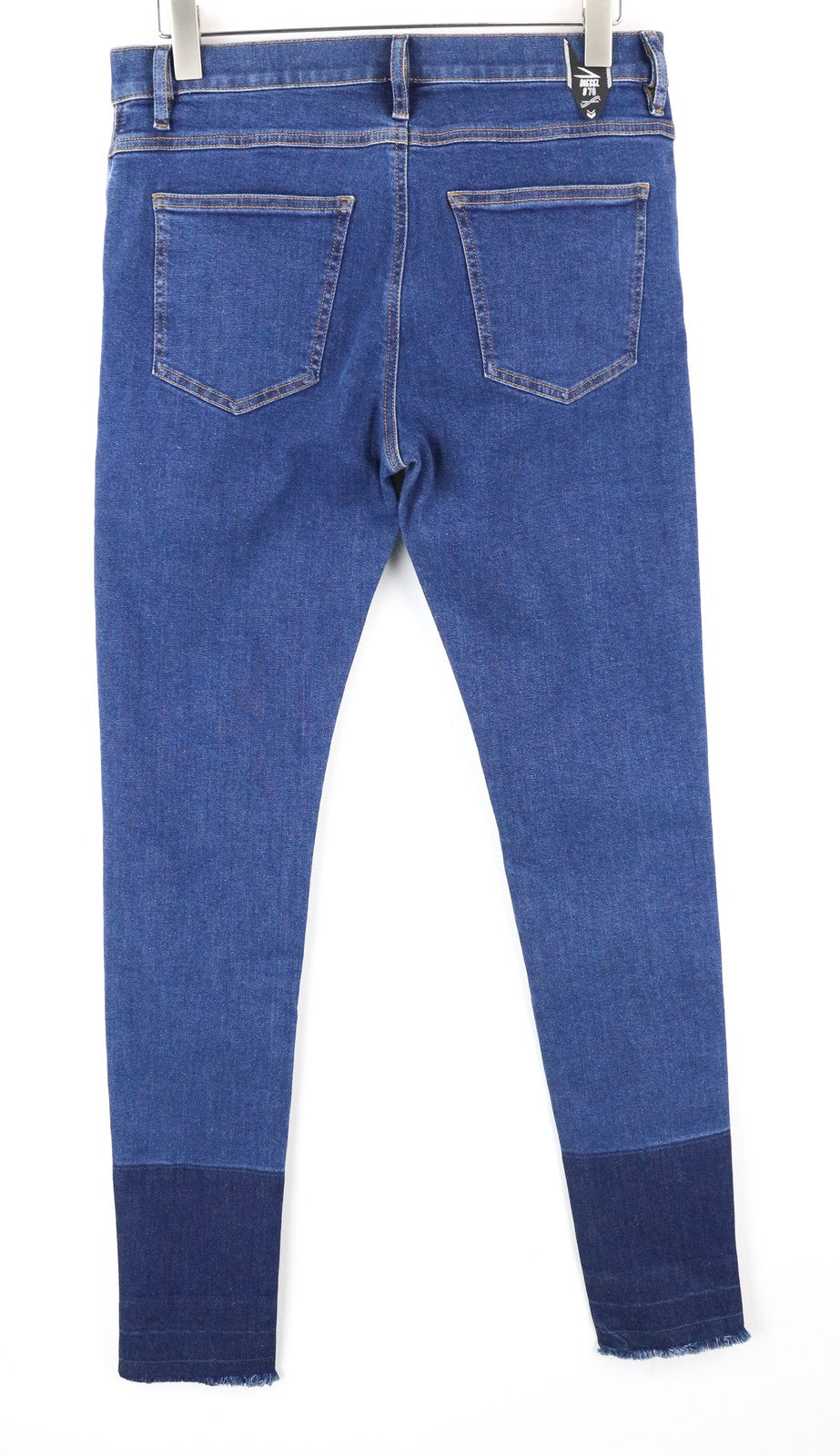 DIESEL D-Istort-SP 085AU Men Jeans W31/L32 Super Skinny Fit Blue Cotton Stretch