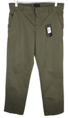 Green Twill Trousers