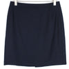 Navy Wool Skirt
