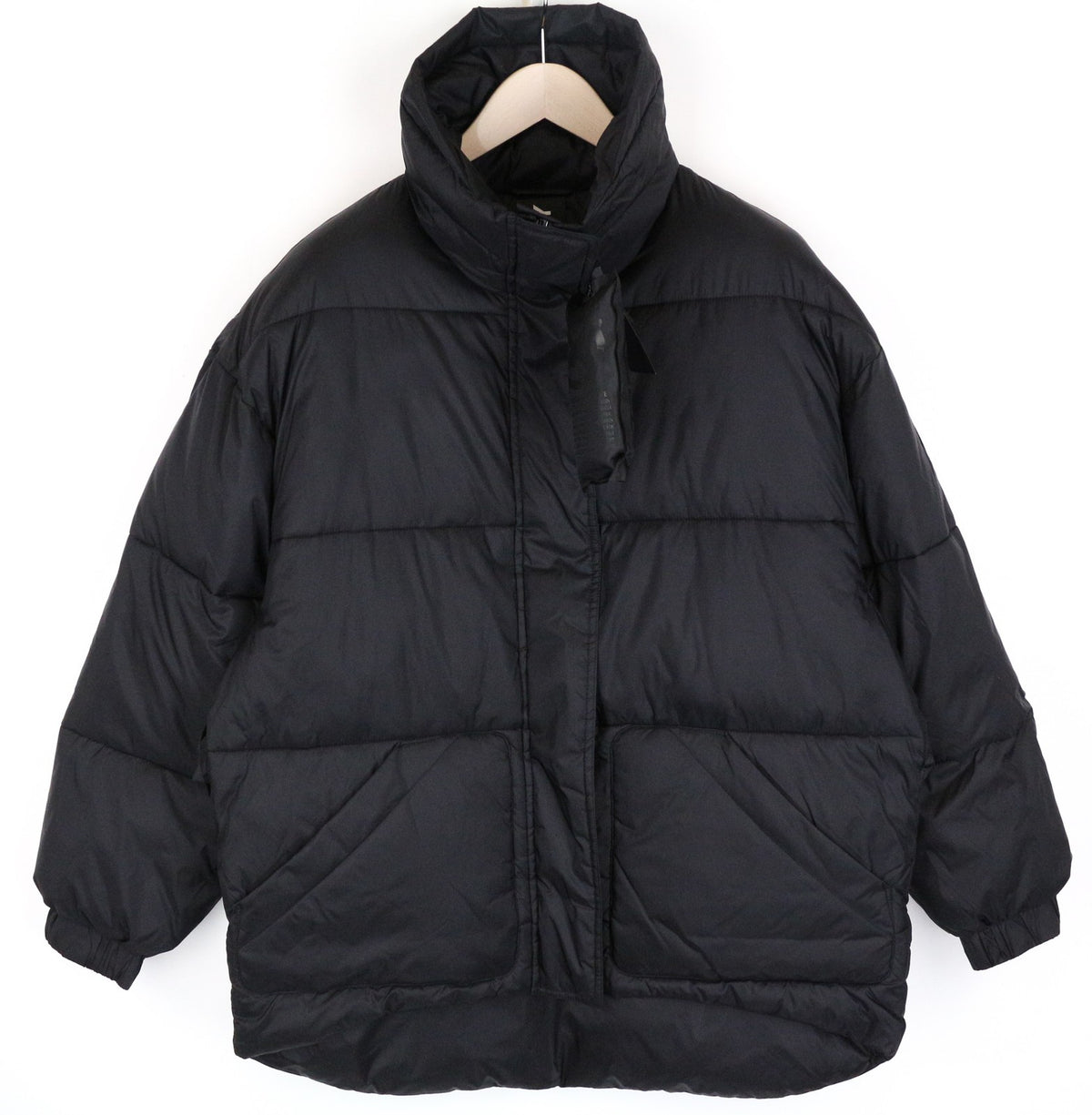 Schwarze Polyamidjacke