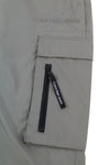 Grey Polyester Trousers