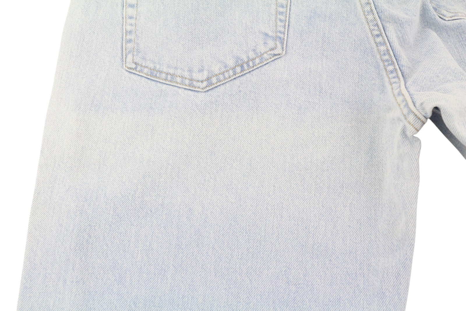 CALVIN KLEIN 90s Straight Men Jeans W30 Light Blue Washed Faded Zip Fly Denim