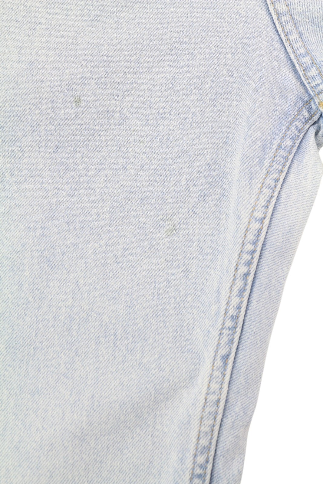 CALVIN KLEIN 90s Straight Men Jeans W30 Light Blue Washed Faded Zip Fly Denim