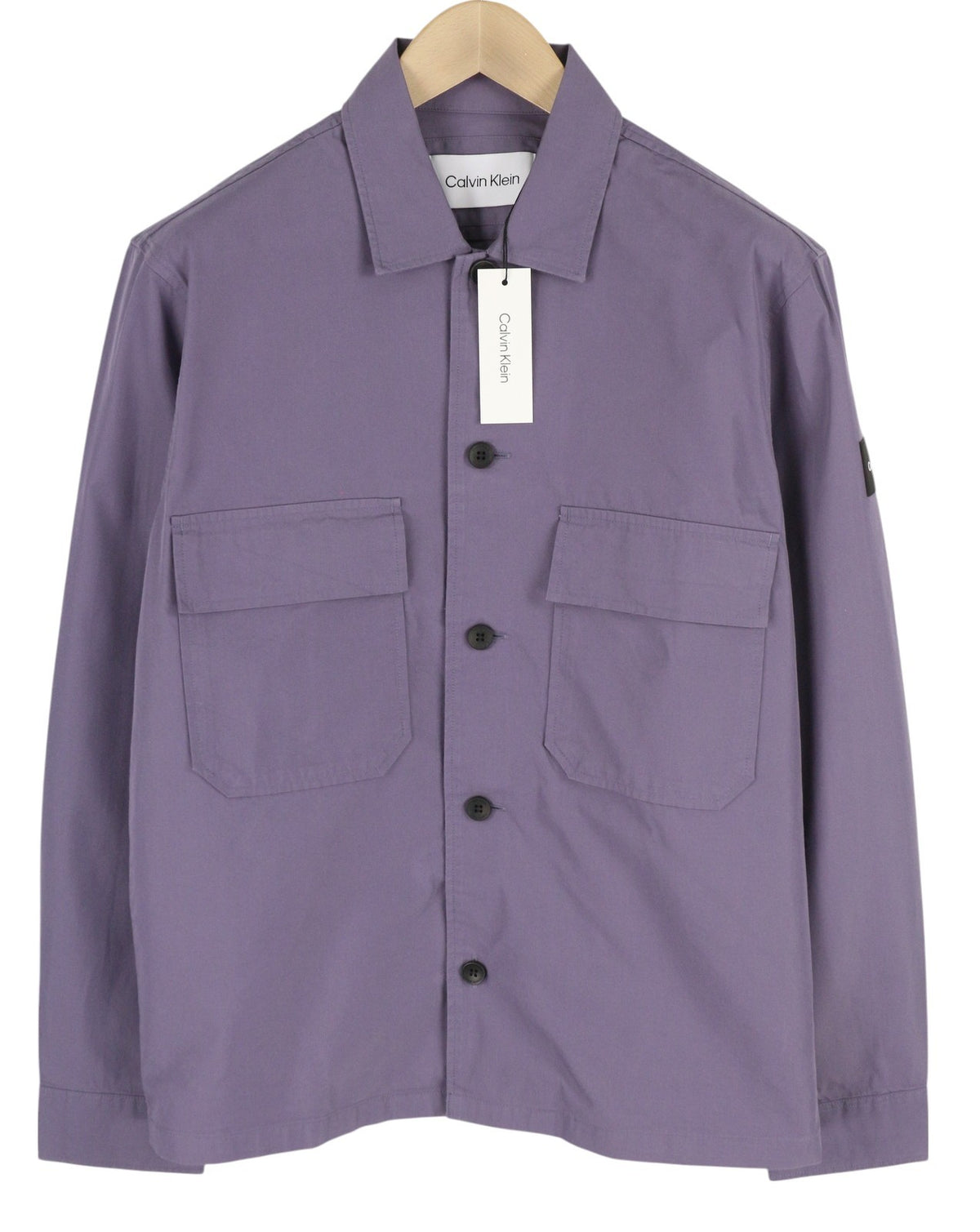 Violettes Baumwollhemd