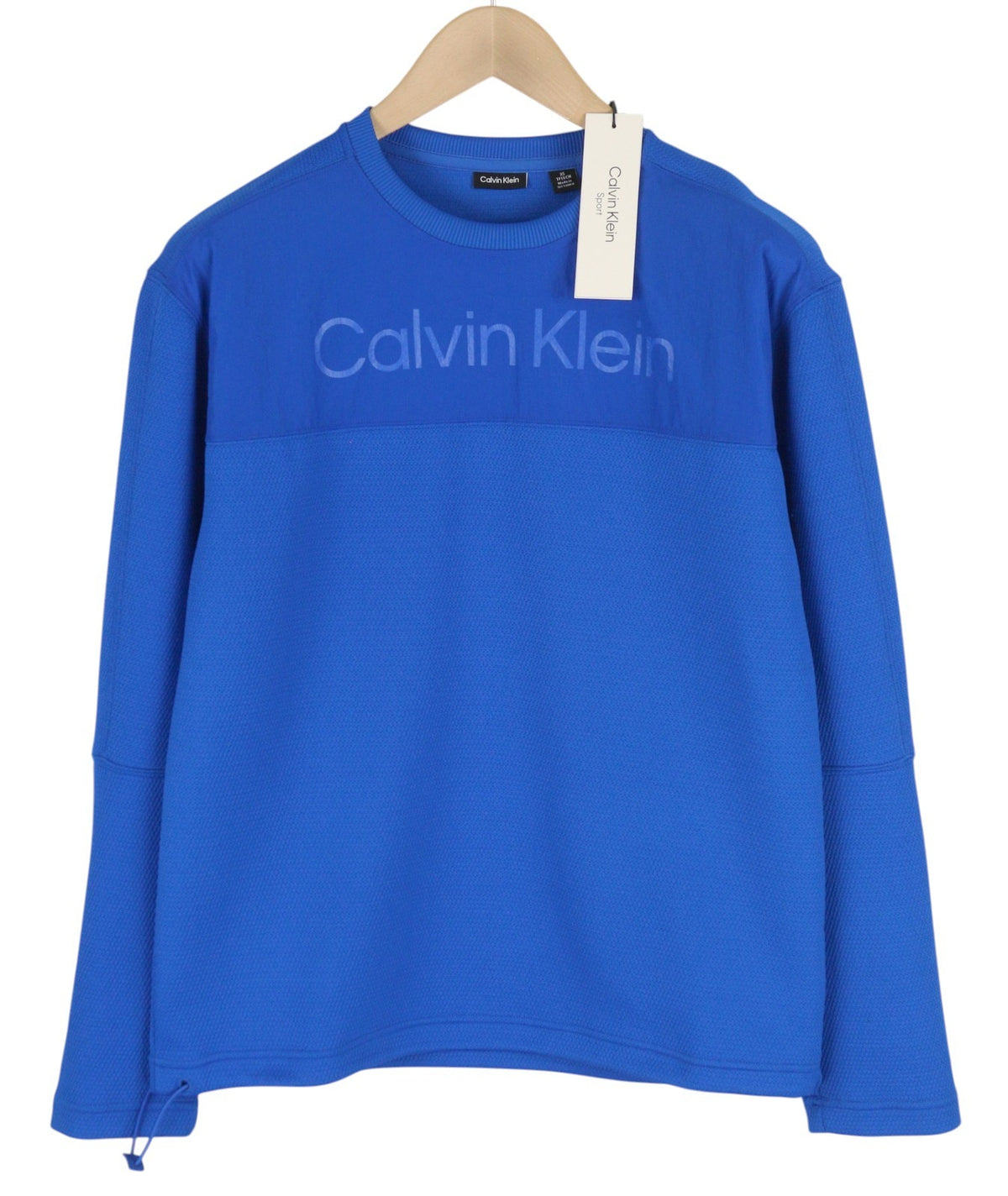 Blue Cotton Sweatshirt
