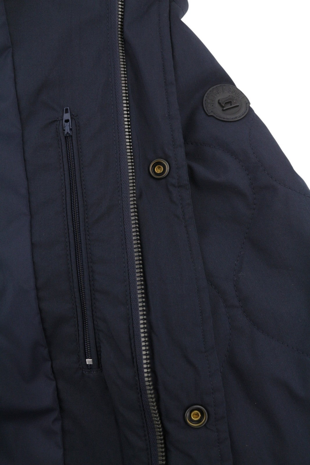 SCOTCH & SODA Men Jacket M Dark Blue Quilted Slightly Padded Lightweight