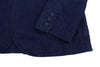 SCOTCH & SODA Men Blazer M Dark Blue Cotton Notch Lapel Single-Breasted
