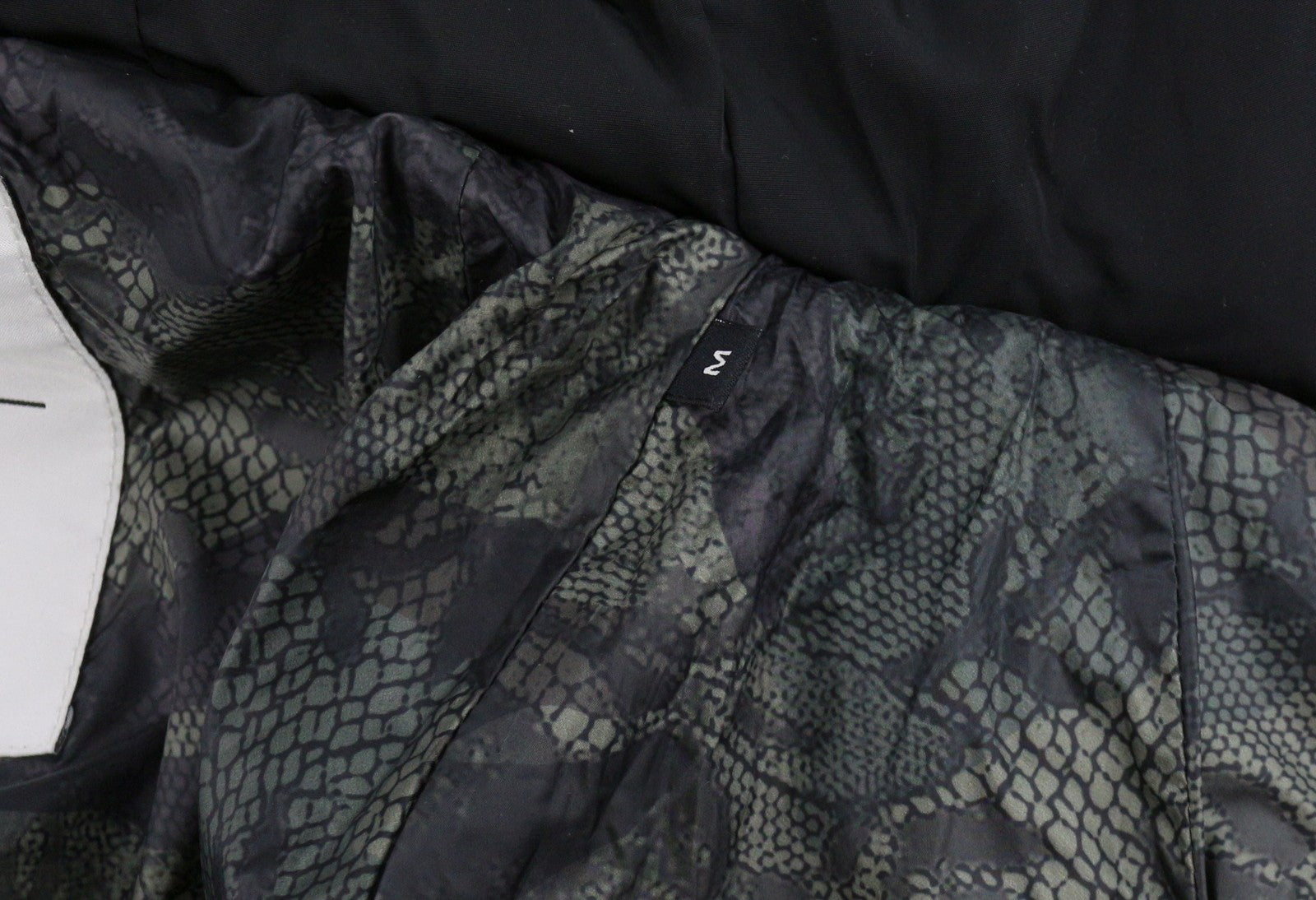 REPLAY Women Jacket M Black Padded Quilted Drawstring Waist Parka