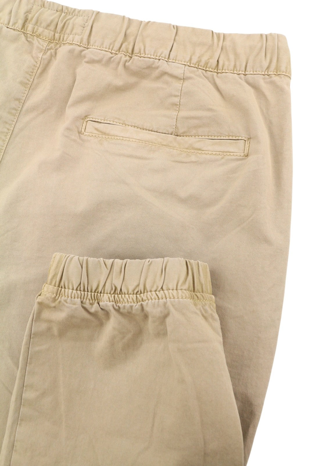 AMERICAN EAGLE OUTFITTERS Twill Jogger Men Trousers L Beige Next Level Flex
