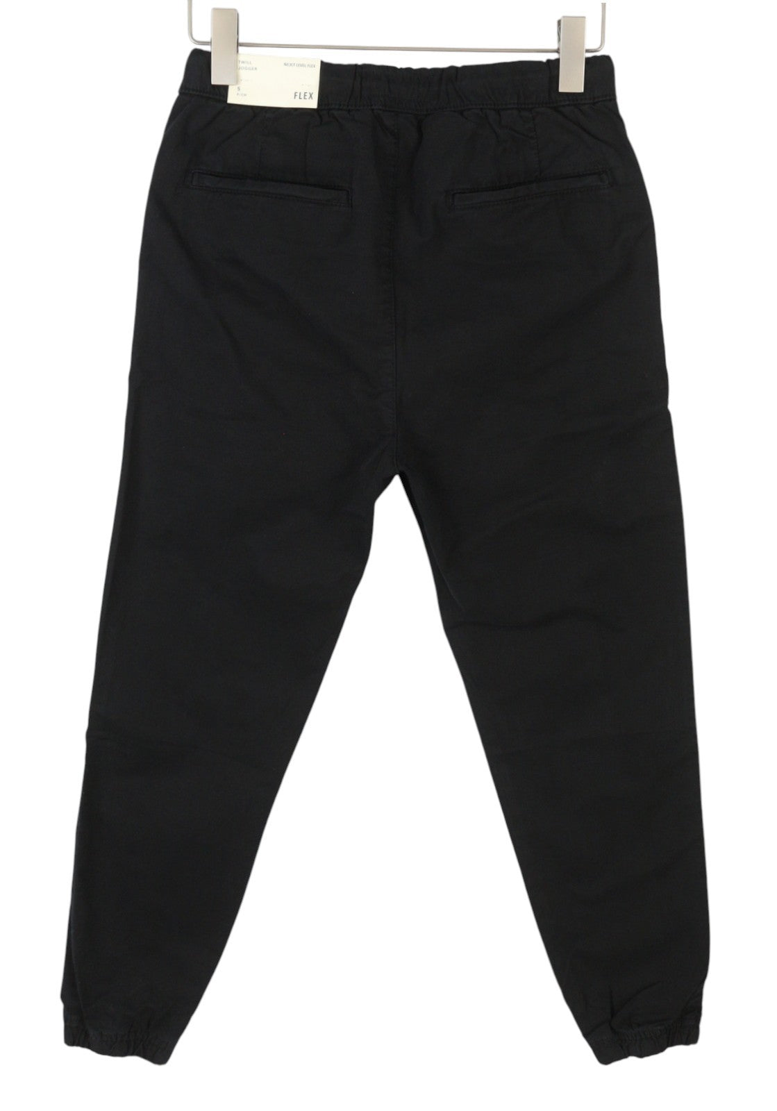 AMERICAN EAGLE OUTFITTERS Twill Jogger Men Trousers S Black Next Level Flex