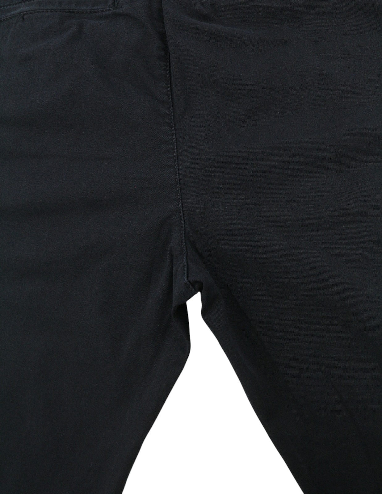 AMERICAN EAGLE OUTFITTERS Twill Jogger Men Trousers S Black Flex Stretch