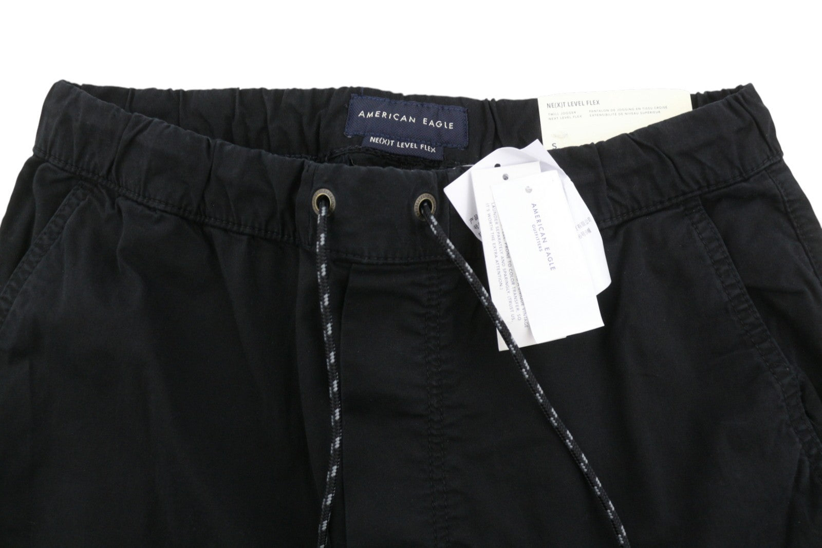 AMERICAN EAGLE OUTFITTERS Twill Jogger Men Trousers S Next Level Flex Strech