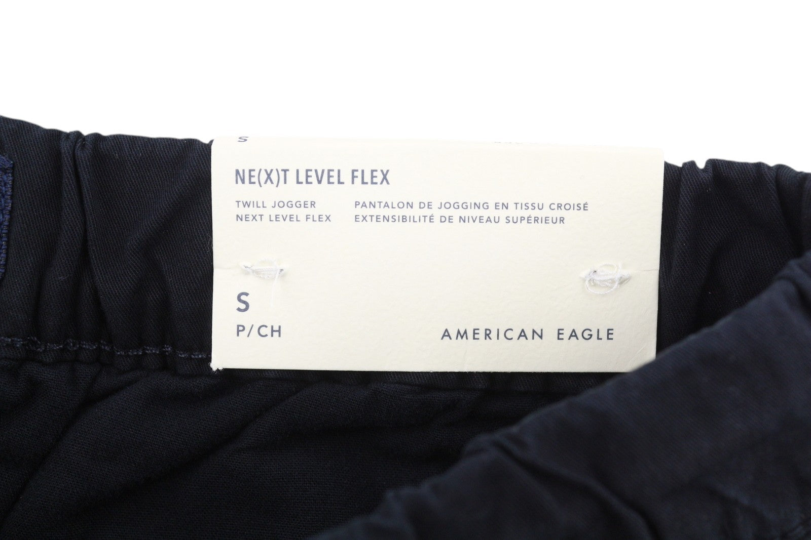 AMERICAN EAGLE OUTFITTERS Twill Jogger Men Trousers S Next Level Flex Strech