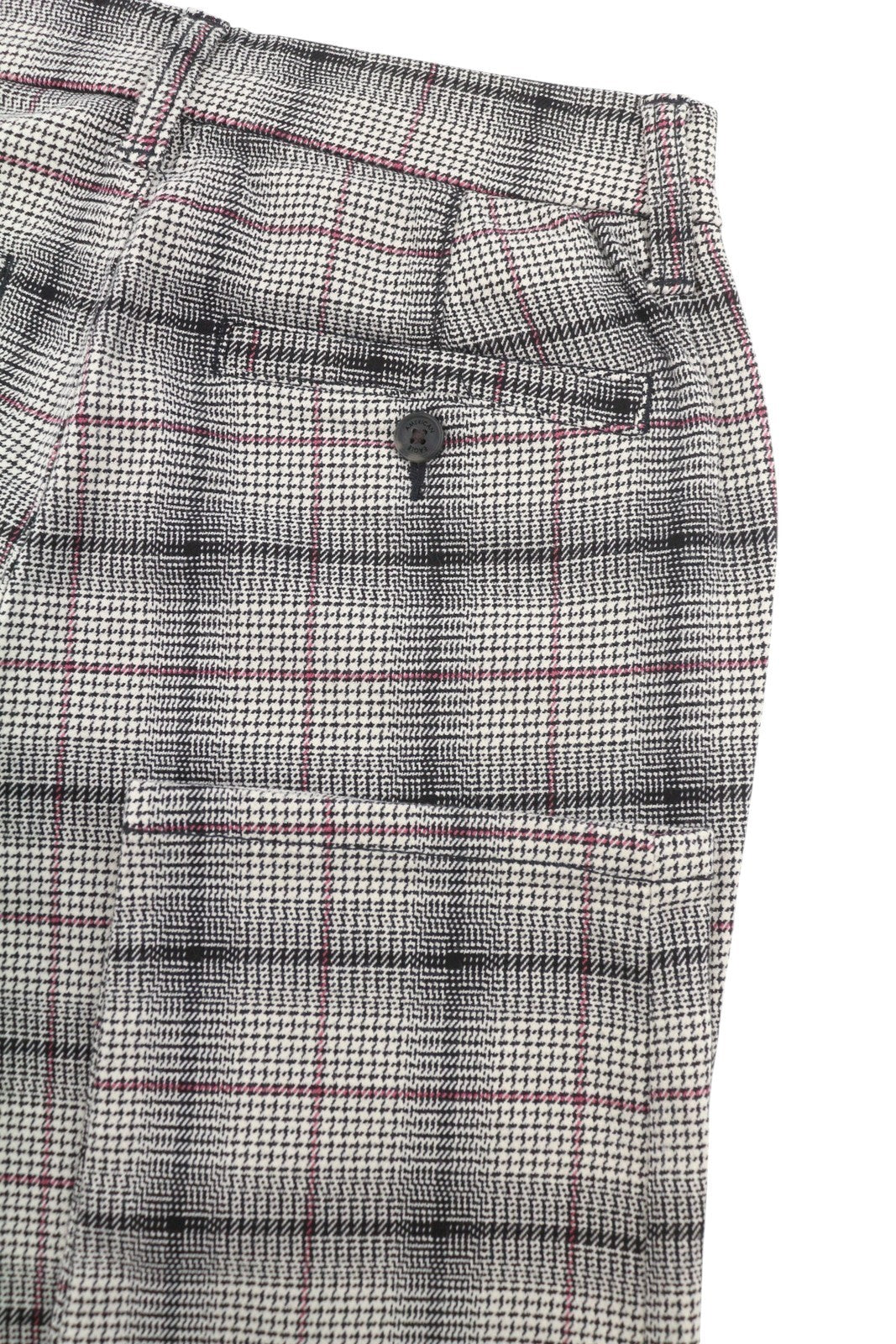 AMERICAN EAGLE OUTFITTERS Super Hi-Rise Skinny Stretch Women Trousers W25 Plaid