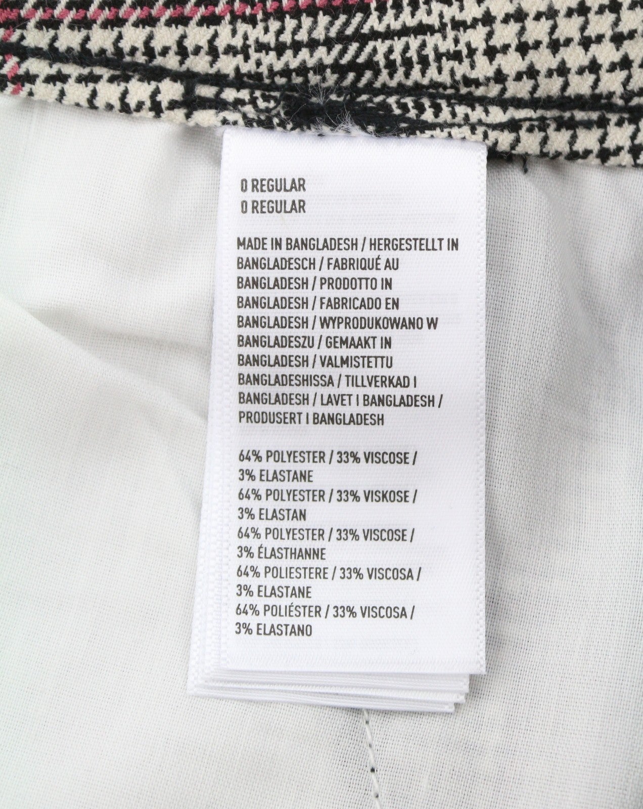 AMERICAN EAGLE OUTFITTERS Super Hi-Rise Skinny Stretch Women Trousers W25 Plaid