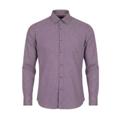STATE OF ART Men Shirt S All-Over Print Button Down Neck Patch Pocket