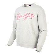 SCOTCH & SODA Men Sweatshirt L Light Grey Melange Crew Neck Pull On