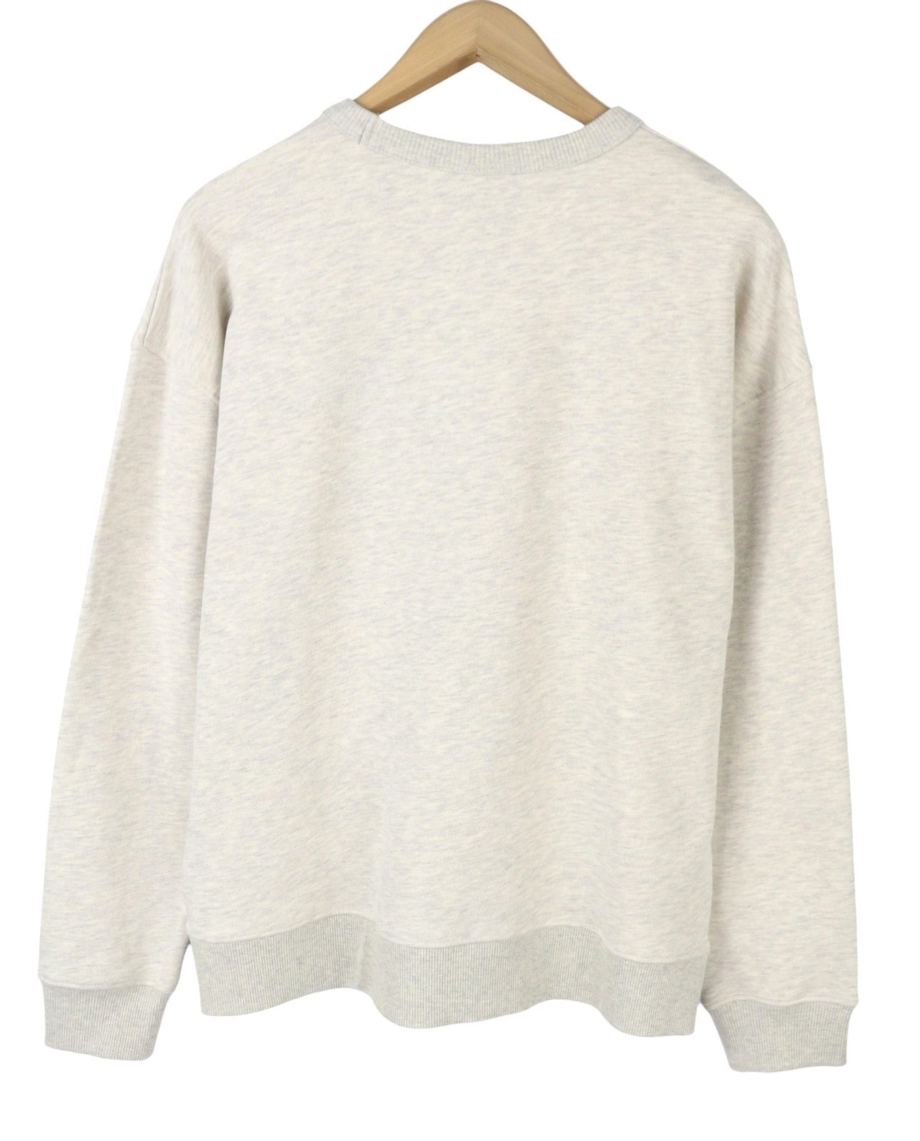 SCOTCH & SODA Men Sweatshirt M Grey Melange Crew Neck Long Sleeve Pull On