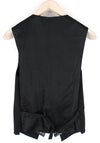 Black Wool Waistcoat