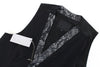 Black Wool Waistcoat