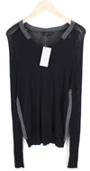 Navy Twill Sweatshirt