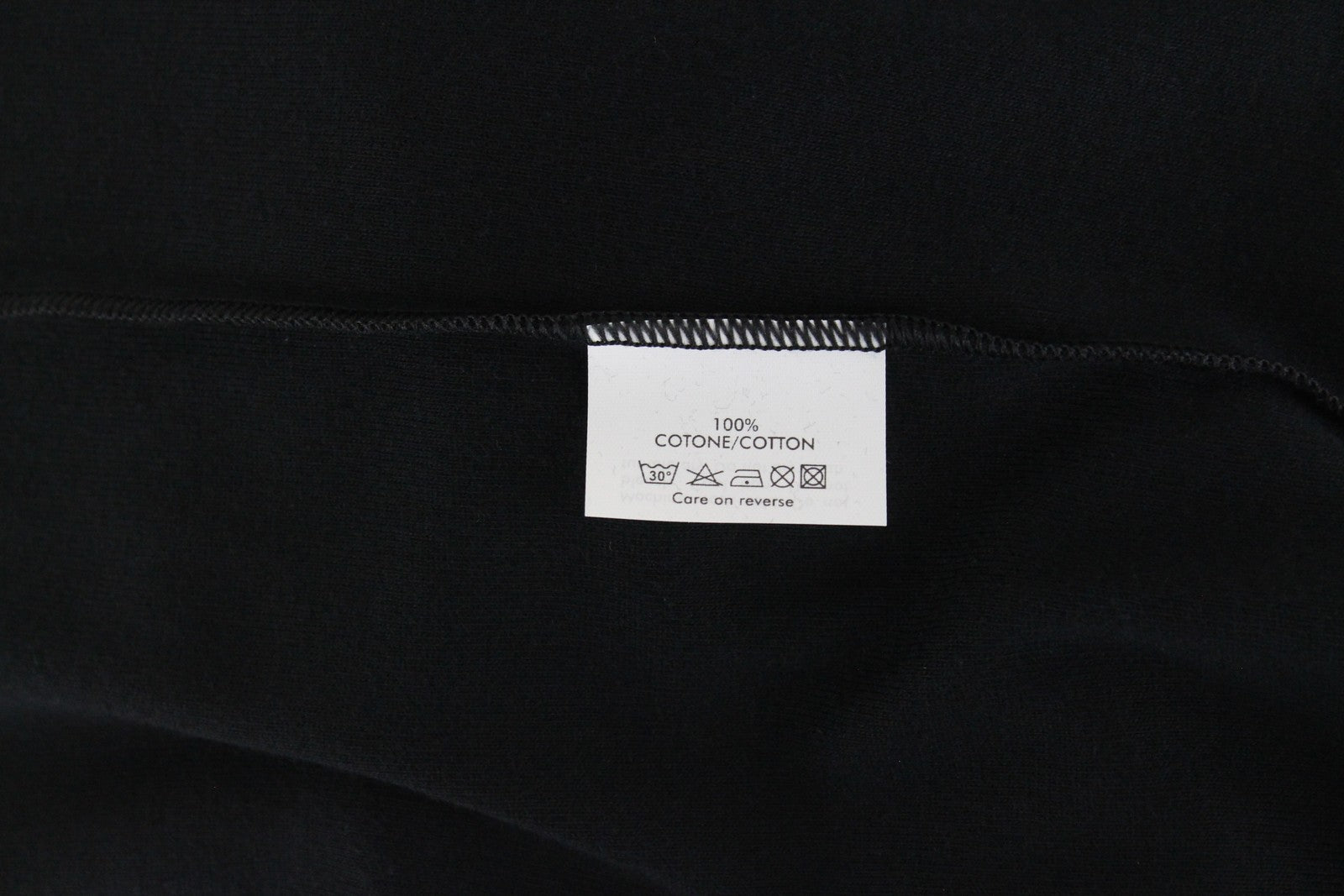 JOHN RICHMOND  Men T-Shirt 52 Black Pure Cotton Short Sleeved Logo Pull On