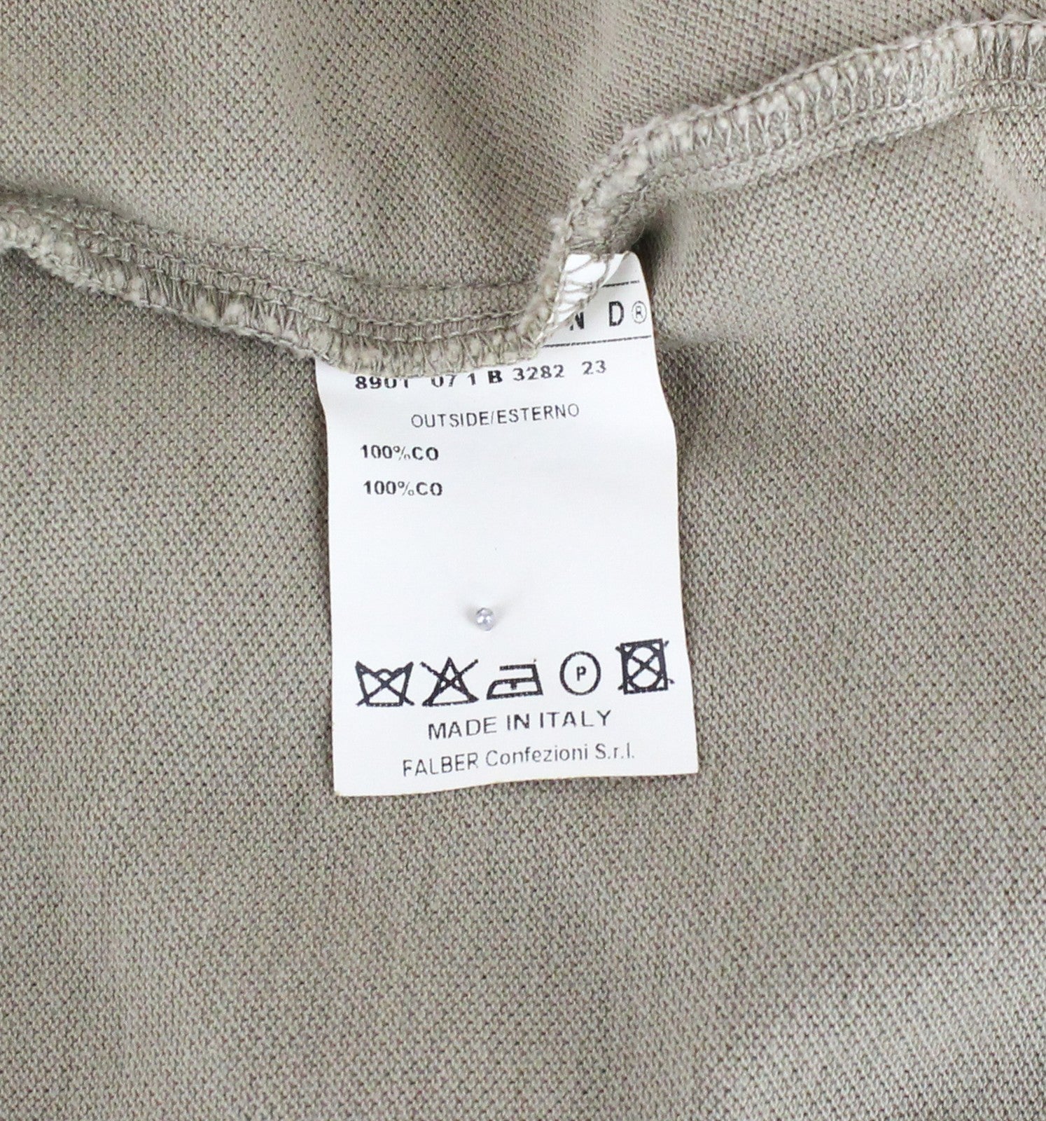 RICHMOND  Men T-Shirt L Light Brown Pure Cotton Short Sleeved Pocketed Polo