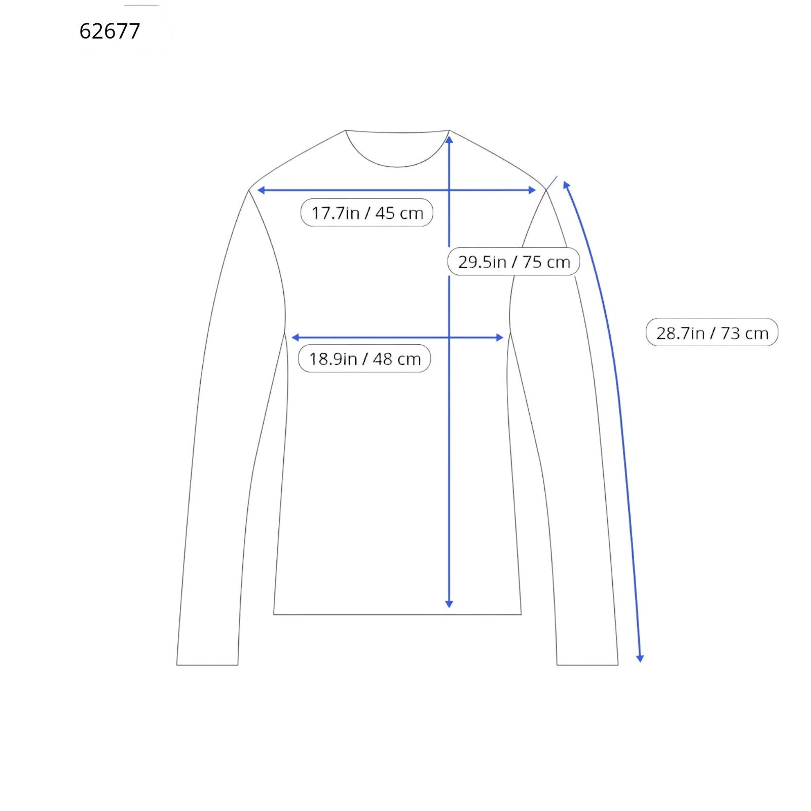 SCOTCH & SODA Ams Couture Men Sweatshirt ~S Blue Melange Long Sleeve Pull On