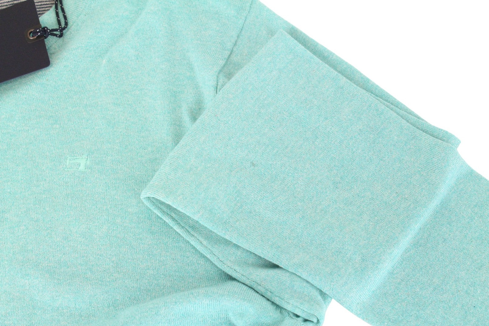 SCOTCH & SODA Ams Couture Men Sweatshirt ~S Blue Melange Long Sleeve Pull On